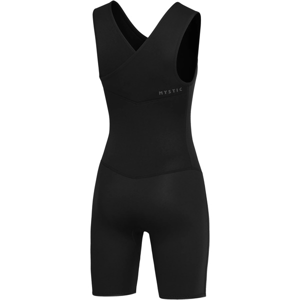 2025 Mystic Femmes Brand 2mm Zip Free Short Jane Combinaison Néoprène - Black